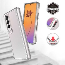 ZORE Galaxy Z Fold 4 Kılıf Vonn Kapak-Renksiz