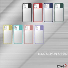 ZORE Galaxy M51 Kılıf Lensi Kapak-Turkuaz