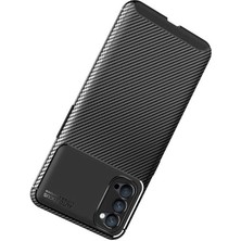 ZORE Oppo Reno 4 Kılıf Negro Silikon Kapak-Kahverengi