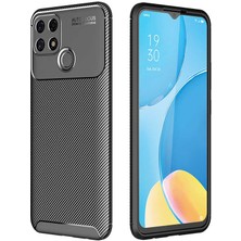 ZORE Oppo A15 Kılıf Negro Silikon Kapak-Siyah