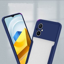 ZORE Xiaomi Poco M5 Kılıf Zore Parfe Kapak-Siyah