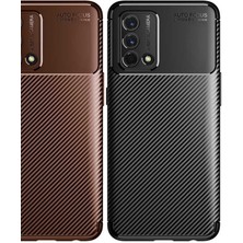 ZORE Oppo A74 4g Kılıf Negro Silikon Kapak-Siyah