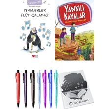 Yankılı Kayalar ve Penguenler Flüt Çalamaz 2li Set