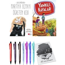 Yankılı Kayalar ve Martıya Uçmayı Öğreten Kedi 2li Set