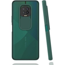 ZORE Infinix Note 7 Kılıf Lensi Kapak - Koyu Yeşil