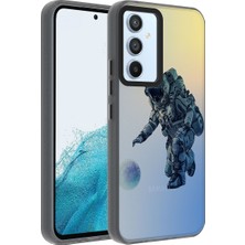 Nova Global Galaxy A14 Kılıf Desenli Dragon Sert Kapak - Astronot