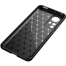 ZORE Xiaomi Mi 12 Kılıf Negro Silikon Kapak-Siyah