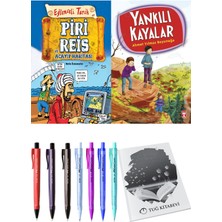 Yankılı Kayalar ve Piri Reis ve Acayip Haritası 2li Set