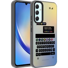 Nova Global Galaxy A24 Kılıf Desenli Dragon Sert Kapak - Klavye
