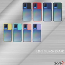 ZORE Oppo A54 4g Kılıf Lensi Kapak-Lacivert