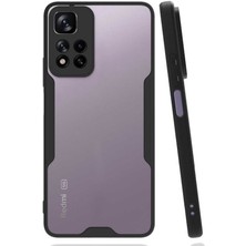 ZORE Xiaomi Redmi Infinix Note 11 Pro Plus 5g Kılıf Zore Parfe Kapak-Siyah