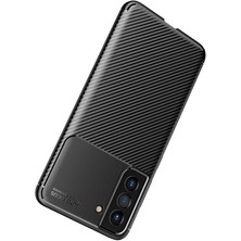 ZORE Samsung Galaxy S21 Fe Kılıf Negro Silikon Kapak - Siyah