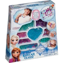 Dede Frozen Çantalı Boncuk Takı Seti