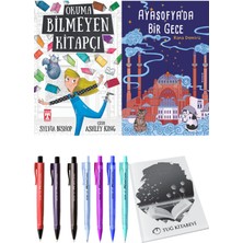 Ayasofya'da Bir Gece ve Okuma Bilmeyen Kitapçı 2li Set