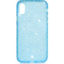 ZORE iPhone Xs Max 6.5 Uyumlu ​​​Eni Kapak-Mavi