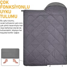 Haegs Uyku Tulumu, Polar, Kamp Uyku Tulumu, Outdoor Dış Mekan, 3 - 4 Mevsim,yaz Kış Uyku Tulumu Mavi