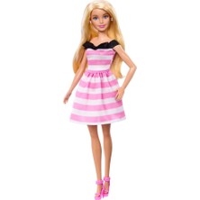 Barbie 65.yıl Özel Pembe Elbiseli Bebek