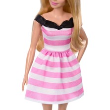 Barbie 65.yıl Özel Pembe Elbiseli Bebek