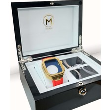 Mengi Luxury Kırmızı Silikon Kordon ve Kasa 40 mm