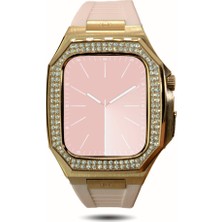 Mengi Luxury Pembe Silikon Kordon ve Kasa 40 mm / 41 mm