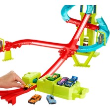 Hot Wheels Neon Yarışlar Çoklu Yarış Heyecanı Pist Seti HPC07