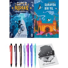 Sarayda Bir Yıl ve Süper Başkan Zamanı Durduran Saat 2'li Set - Kalem