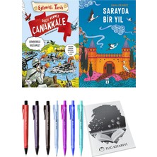 Sarayda Bir Yıl ve Geçit Vermez Çanakkale 2'li Set - Kalem