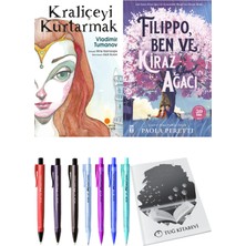 Filippo, Ben ve Kiraz Ağacı ve Kraliçeyi Kurtarmak 2'li Set - Kalem