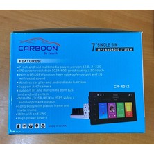 Carboon 4012 7'' Androıd Tofaş Serisi Video Destekli Bluetooth Wifi USB Oto Teyp