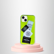 Haktan Kılıf iPhone 14 Baskılı Renkli Transparan Kılıf Tier Cover