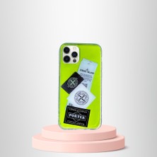 Haktan Kılıf iPhone 12 / 12 Pro Uyumlu Baskılı Renkli Transparan Kılıf Tier Cover