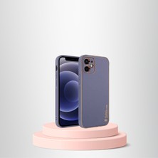 Haktan Kılıf iPhone 12 Kamera Koruyuculu Leather Case