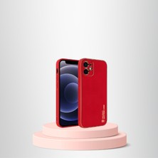 Haktan Kılıf iPhone 12 Kamera Koruyuculu Leather Case