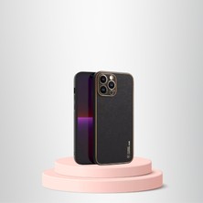 Haktan Kılıf iPhone 12 Pro Max Kamera Koruyuculu Leather Case