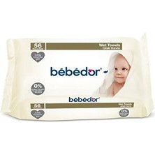 Bebedor Islak Havlu Mendil Klasik 56 Yaprak 6 Lı Set (336 Yaprak)