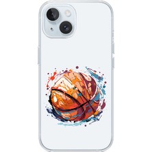 Zeyno Apple Iphone 13 Uyumlu Basketbol Topu  Desenli Silikon Kılıf