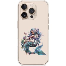 Zeyno Apple Iphone 11 Pro Max Uyumlu Deniz Kızı  Desenli Silikon Kılıf