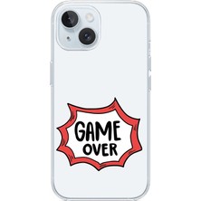 Zeyno Apple Iphone 13 Uyumlu Oyun Bitti  Desenli Silikon Kılıf