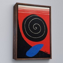 Alaz Trade Çerçeveli Alexander Calder - Büyük Kaya Tablosu - Big BOULDER-8079