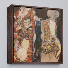 Alaz Trade Çerçeveli Gustav Klimt - Die Braut Unvollende TABLOSU-8339