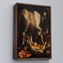 Alaz Trade Çerçeveli Caravaggio - Aziz Paul'un Dönüşümü Tablo - The Conversion Of Saint PAUL-8104