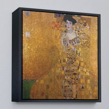 Alaz Trade Çerçeveli Gustav Klimt Adele Bloch'un Altın Kadın TABLOSU-8324