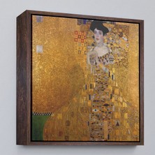 Alaz Trade Çerçeveli Gustav Klimt Adele Bloch'un Altın Kadın TABLOSU-8324