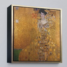 Alaz Trade Çerçeveli Gustav Klimt Adele Bloch'un Altın Kadın TABLOSU-8324
