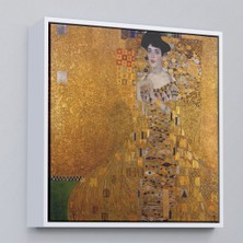 Alaz Trade Çerçeveli Gustav Klimt Adele Bloch'un Altın Kadın TABLOSU-8324