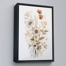 Alaz Trade Çerçeveli Soft Çiçekler TABLOSU-8040