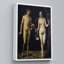 Alaz Trade Çerçeveli Albrecht Dürer - Adem Ile Havva Tablo - Adam And EVE-8053
