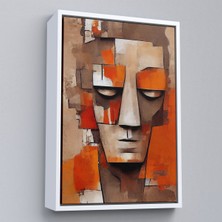 Alaz Trade Çerçeveli Ikonik Sürreal Adam TABLOSU-7836