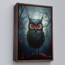 Alaz Trade Çerçeveli Sevimli Baykuş TABLOSU-7984