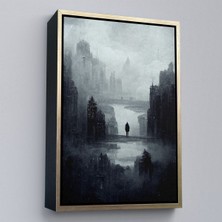 Alaz Trade Çerçeveli Kasvetli Kıyamet TABLOSU-7847